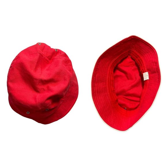 Vintage Captain Morgan Red Fishing Bucket Hat - Picture 3 of 4